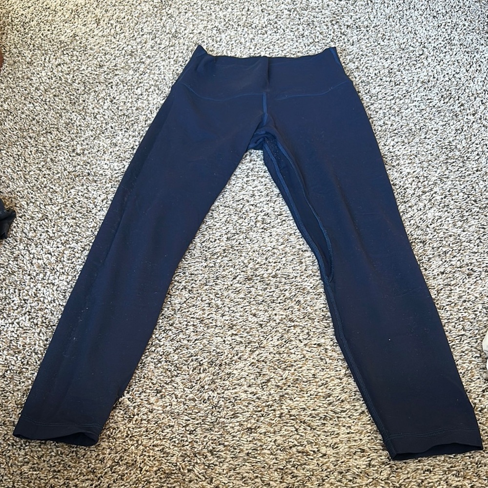 Lululemon Athletica Navy Blue Leggings